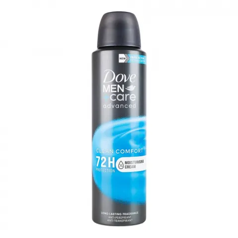 Дезодор Dove 150 мл спрей д/чол. Комфорт чистоти