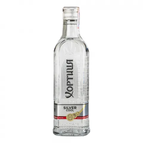 Горілка Нова Хортиця 0,375 л штоф Срібна прохолода