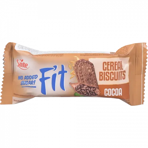 Печ Санте 50 г злакове з какао б/цукру (Польща) И728