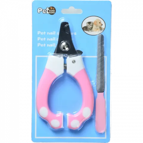 Набір: кусачки для кігтів та пилка 19,8х11 см арт. 5028+A2 И452