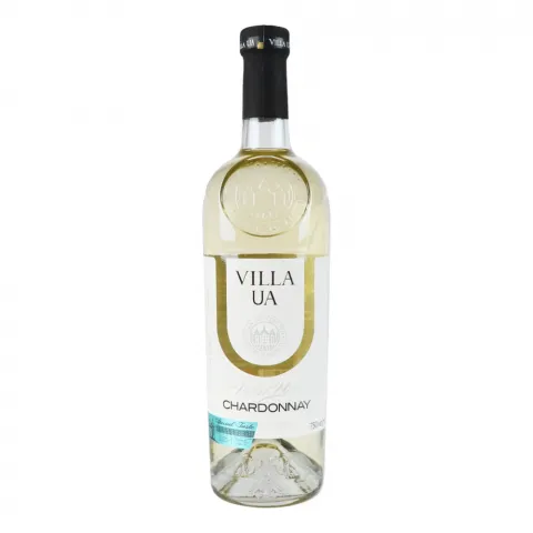 Вино Вілла UA Шардоне 0,75 л сух. біле