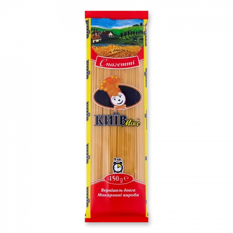 Макарони Київ-мікс 450 г Спагеті