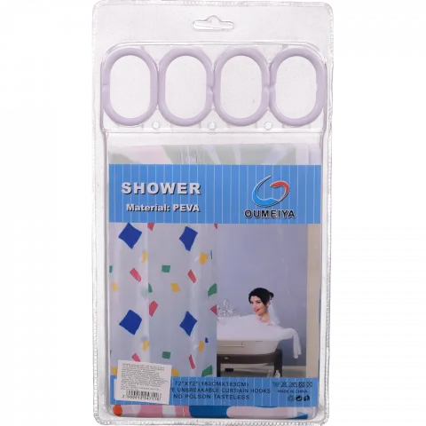 Шторка д/душу 180180 см И118