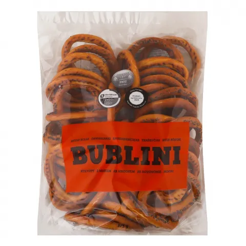 Сушка Бубліні 375 г з маком