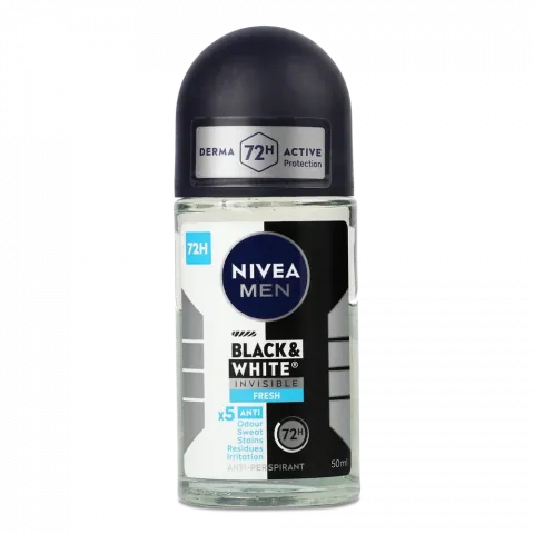 Дезодор Nivea 50 мл deo кульк. д/чол. Невидимий Захист Fresh 85970