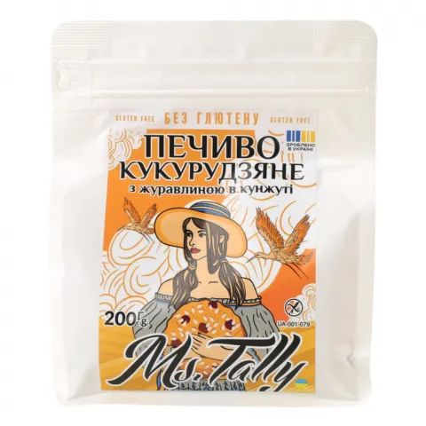 Печ MsTally 200 г кукурудзяне з цукром без глютену