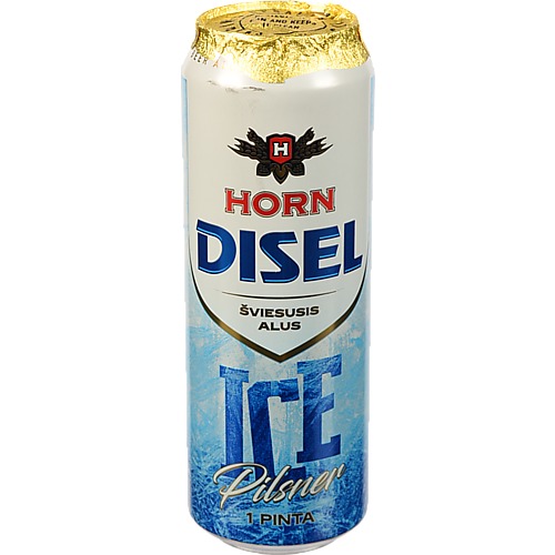 Пиво Horn Disel 0.5л ice pilsner світле.