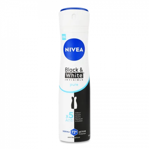 Дезодор Nivea 150 мл спрей Невидимий Захист New жін. 82230