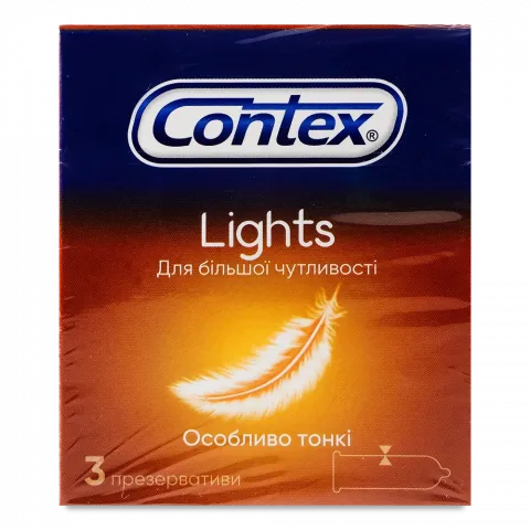 Презервативи Contex 3 Lights