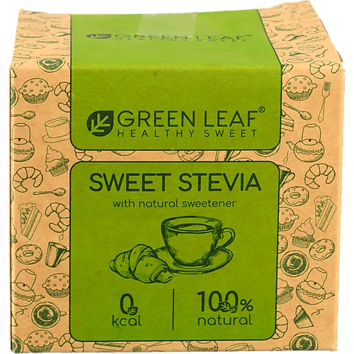 Стевія Green Leaf 100г солодка 4гх50шт 1
