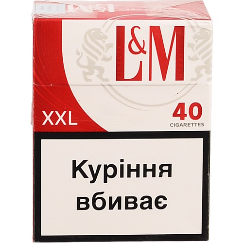 Сигарети L&M red label 40 1п
