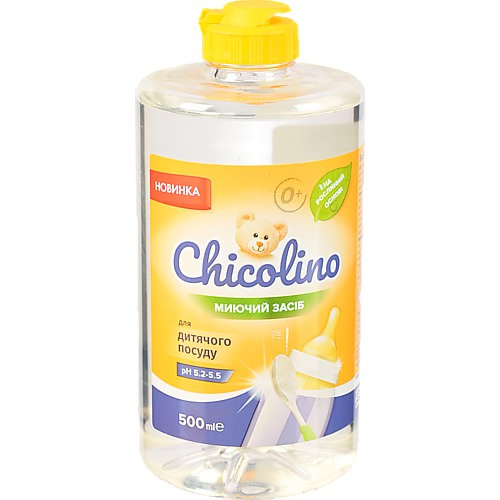 Засіб д.миття дитячого посуду Chicolino