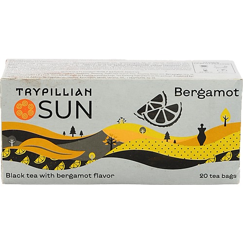 Чай Трипільське сонце 20п бергамот чорни