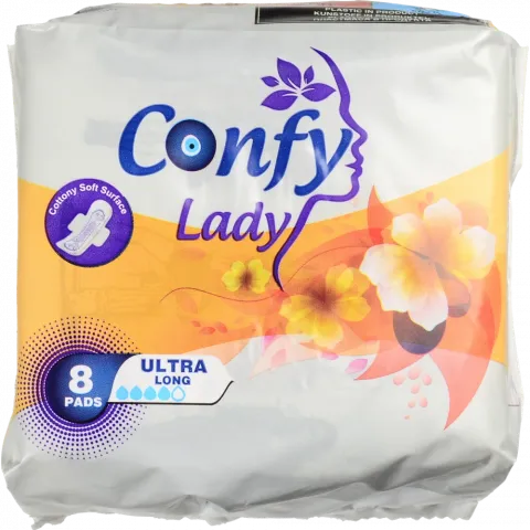 Прокладки Confy Lady 8 шт. Ultra Long И122 (Туреччина)