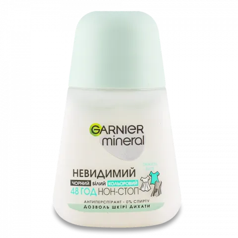 Дезодор Garnier 50 мл жін. Мінерал Невидимий Дотик свіжості