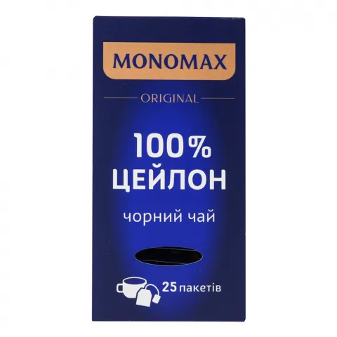 Чай Мономах 25 шт. чорн. Ceylon 100