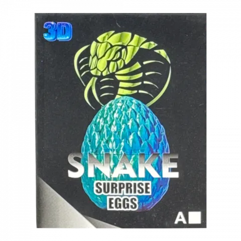 Іграшка ЮС 3D Змія в яйці QT250322479 И503