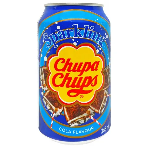 Напій б/алк. Chupa Chups Кола 0,345 з/б газ. (Корея)