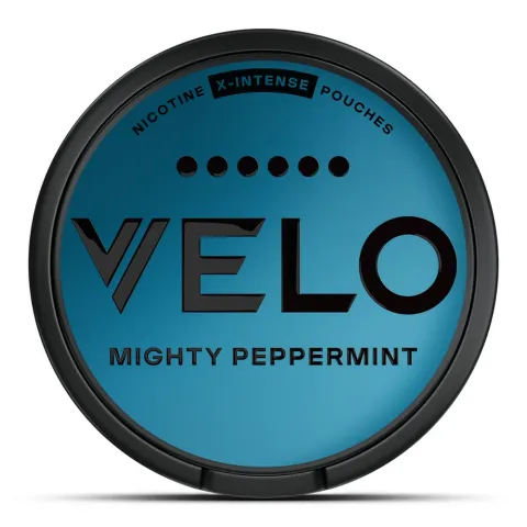 Нікотинові подушечки Velo Mighty Peppermint екстра-інтенсивний
