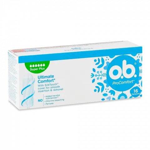 Тампони OB 16 шт. Pro Comfort Super плюс