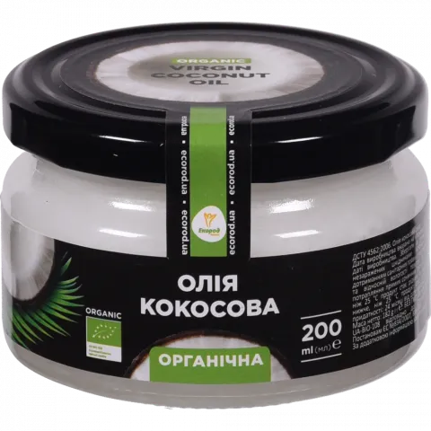 Олія Екород 200 мл Кокосова органіч.