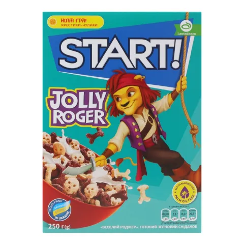 Сухий сніданок Старт 250/300 г Веселий роджер