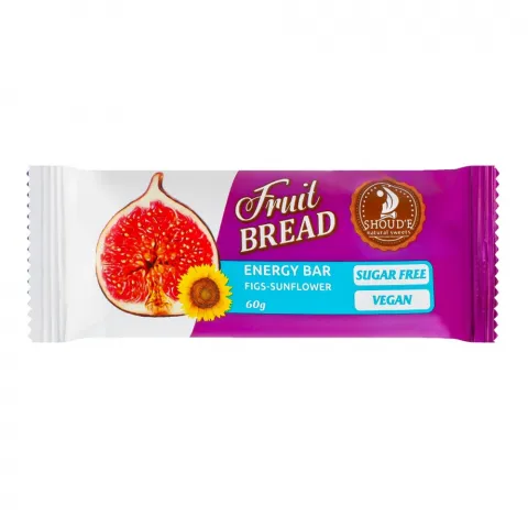 Цукерки Солодкий світ Фруктовий хліб 60 г Інжир-соняшник