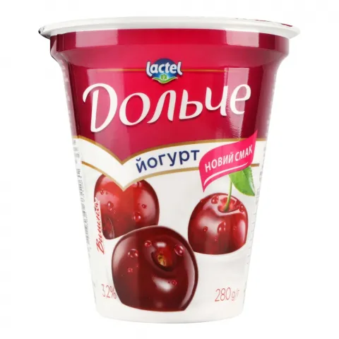 Йогурт Дольче 3,2 280 г Вишня