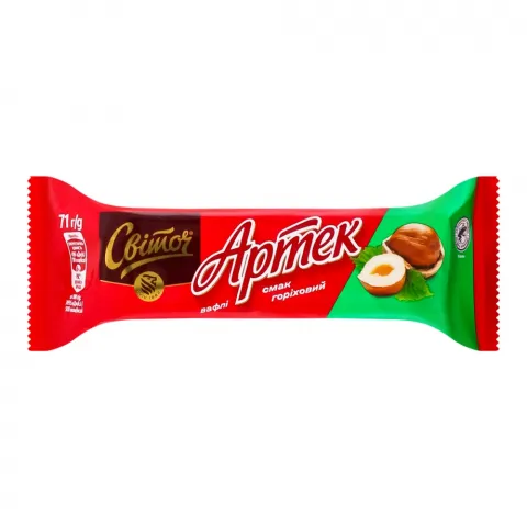 Вафлі Світоч 71 г Артек Горіх