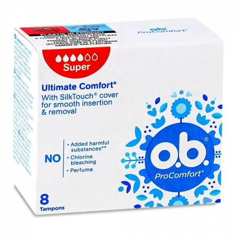 Тампони OB 8 шт. Pro Comfort супер