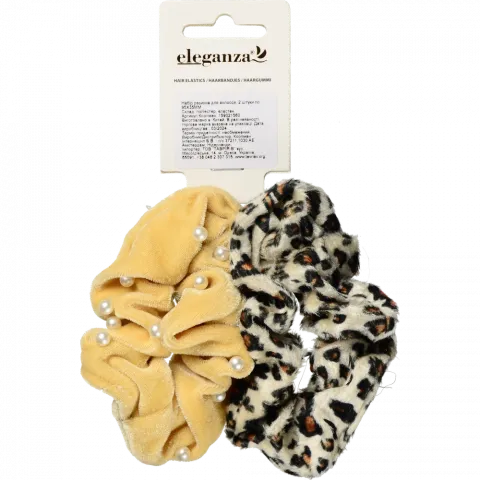 Набір гумок для волосся, 2 штуки по 95х35 мм 159021560 И609 (КІН)