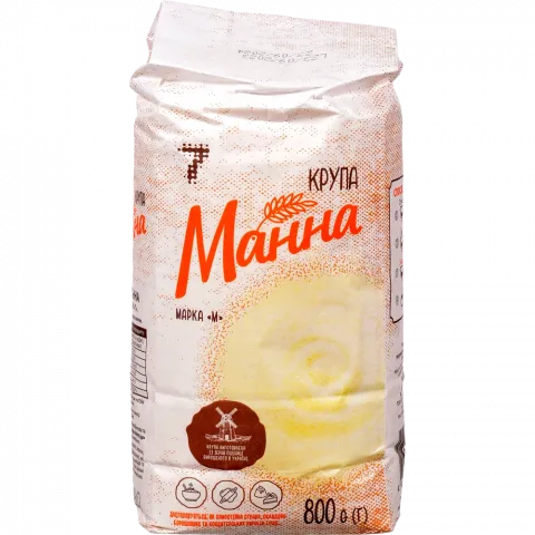 Крупа 7` Манна 800 г`