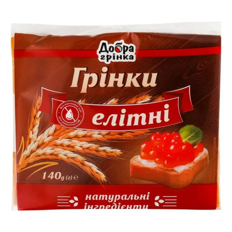 Грінки Добра грінка 140 г Елітні