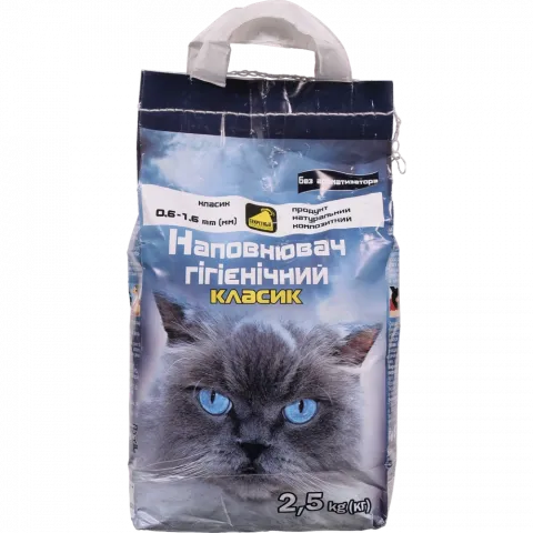 Наповнювач Секретні Технології 2,5 кг Класик без аромат. (0,6-1,6)