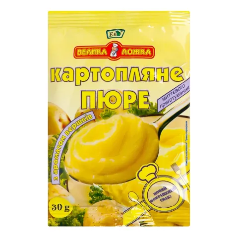Пюре картопл. Эко 30 г Вершкове