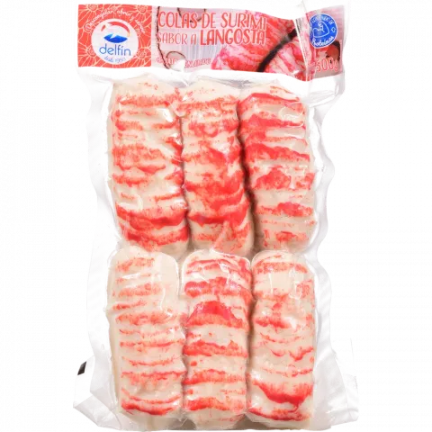 Хвости лобстера Delfin 500 г з сурімі (Китай) И937