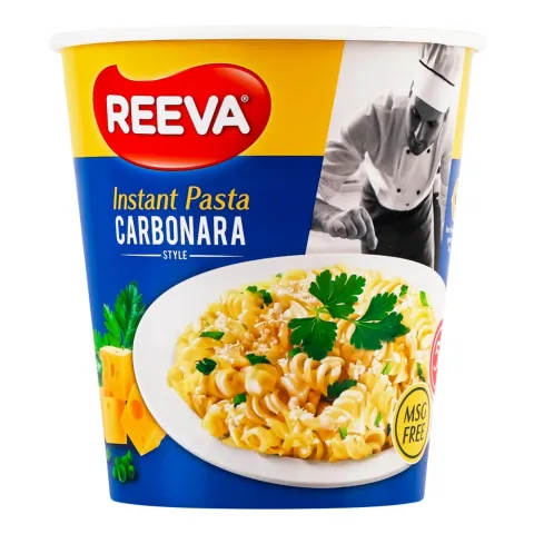 Макарони Reeva 70 г стак. Карбонара