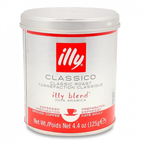 Кава Іллі 125 г Норм. обсмаж. мел.