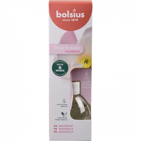 Арома-дифузор Bolsius з паличками, 60 мл,  Магнолія, арт. 101924976704