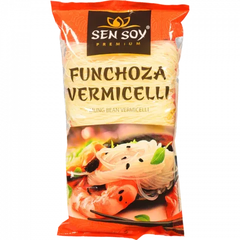 Вермішель бобова Сен Сой 200 г фунчоза