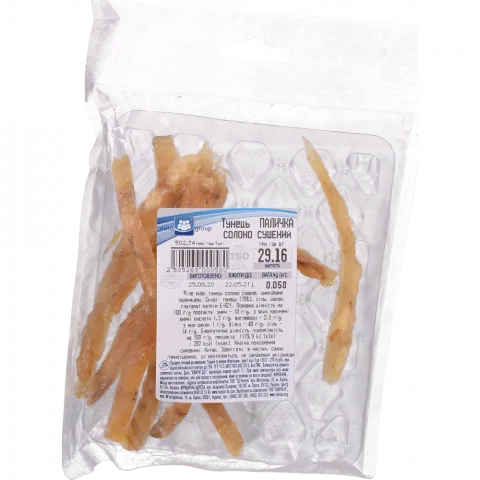 Єврогруп Тунець паличка сол.-суш. упак. ваг.