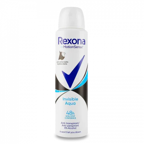 Дезодор Rexona 150 мл спрей Прозорий кристал