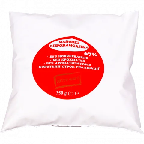 Майонез 350 г ф/пак. Провансаль ДСТУ 67