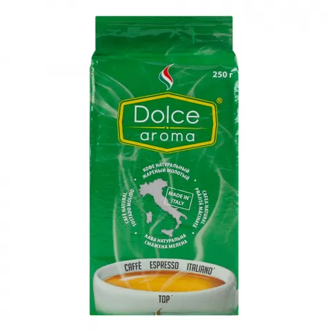 Кава Dolce Aroma 250 г мел. ТОП (Італія) И359