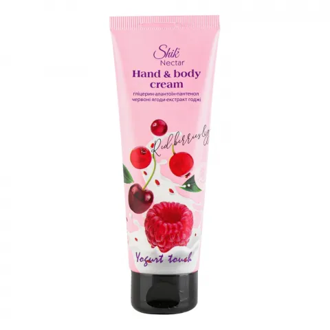 Крем д/рук і тіла 75 мл Nectar Червоні ягоди та Годжі