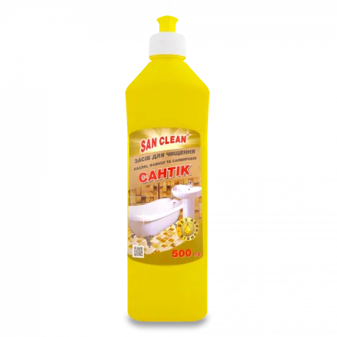 Засіб Сан Клін 500 мл Сантік д/чистки сант. виробів (б/п)