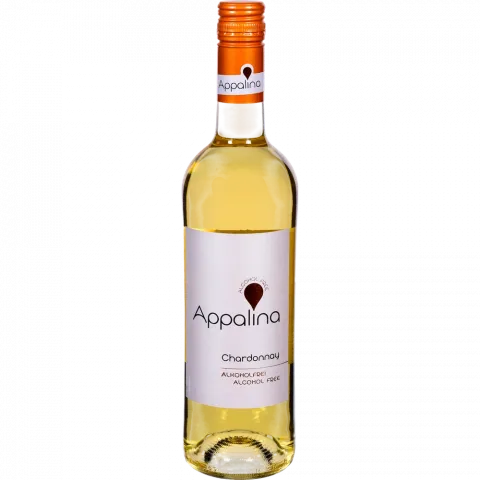 Вино Аппаліна Шардоне 0,75 л б/алког. н/сол. біле 0