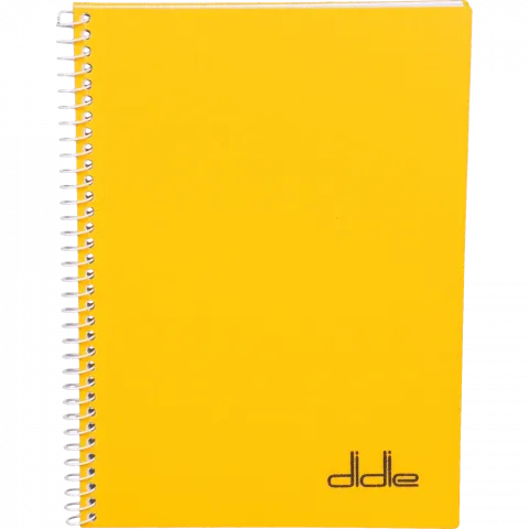 Блокнот Didie А5 80 арк. бічна спіраль ас.