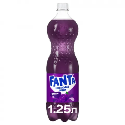 Вода Фанта 1,25 л Grape