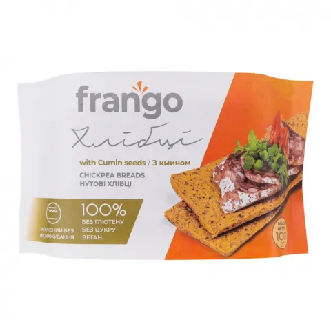 Хлібці Frango 100 г нутові з кмином